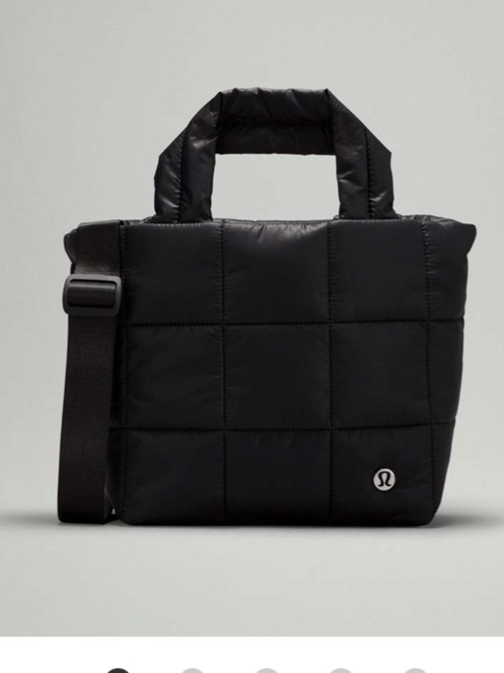 Lululemon Quilted Grid Tote Mini